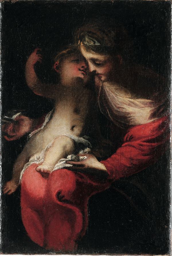 Valerio Castello - Madonna con Bambino