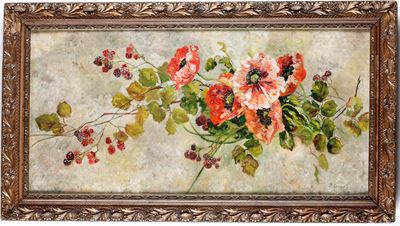 Natura Morta con Fiori e More