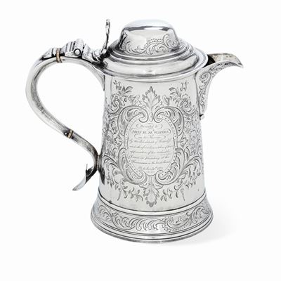 Tankard. Londra 1804. Argentiere Thomas Crippin (?)