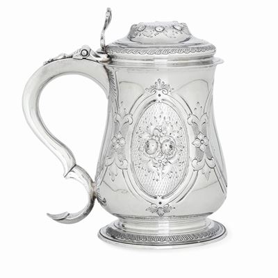 Tankard. Londra 1759. Argentiere Alexander Johnstone