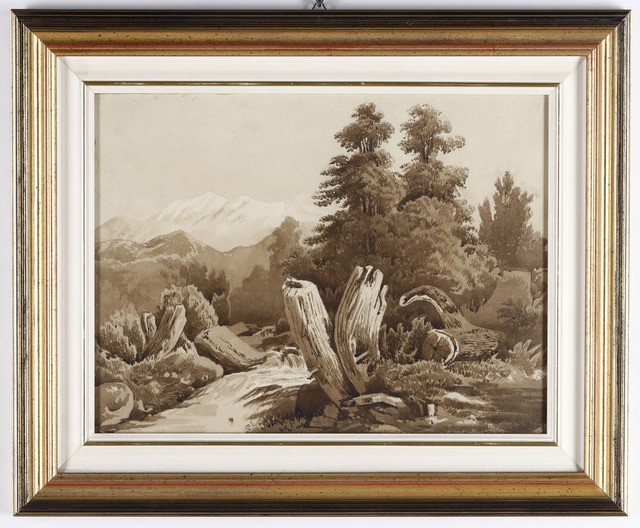 Anonimo del XIX Secolo Vedute Montane