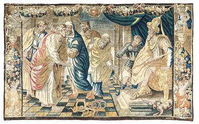 Arazzo Aubusson. Francia XVI Secolo