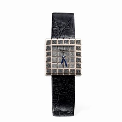 Ice Cube Lady, Orologio Quadrato in Oro Bianco, Icona di Chopard Unico nel Suo Genere e nella Sua...