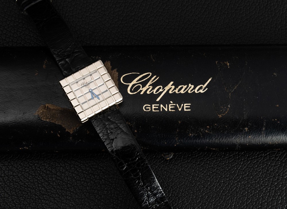 Ice Cube Lady, Orologio Quadrato in Oro Bianco, Icona di Chopard Unico nel Suo Genere e nella Sua...