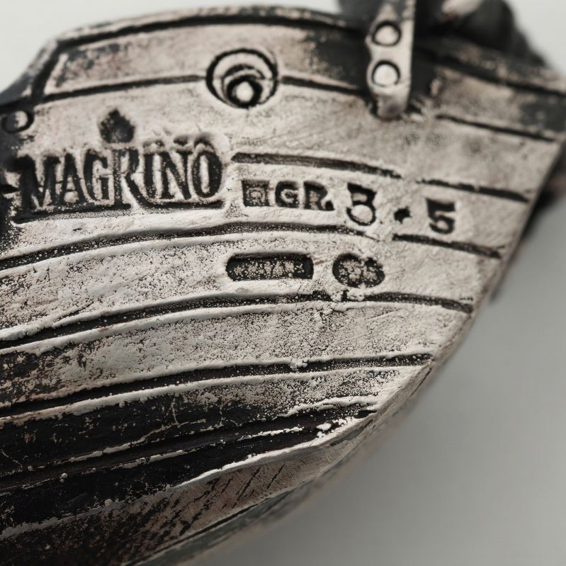 Insieme di Dodici Oggetti in Argento e Metallo Argentato, Varie Epoche e Manifatture Italiane ed ...