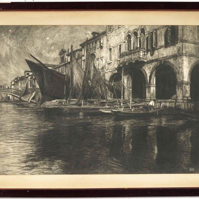 Stampa Raffigurante Veduta di Venezia