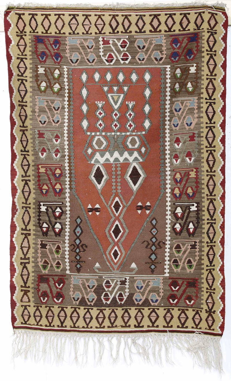 Kilim, anatolia inizio XX secolo  - Auction Carpets - Cambi Casa d'Aste