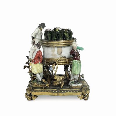 Scaldino Bruciaprofumimeissen, 1750-1760 Circa