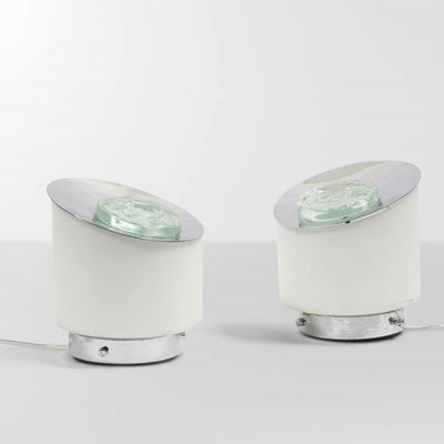 Due Lampade da Tavolo Mod. 2441