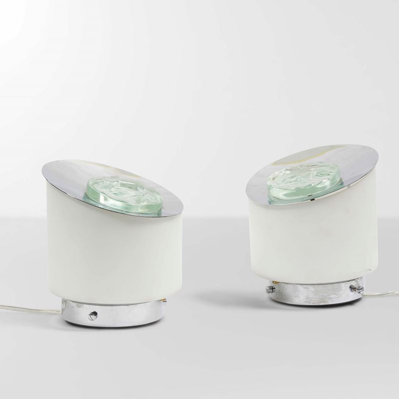 Max Ingrand : Due lampade da tavolo mod. 2441  - Asta Design - Cambi Casa d'Aste