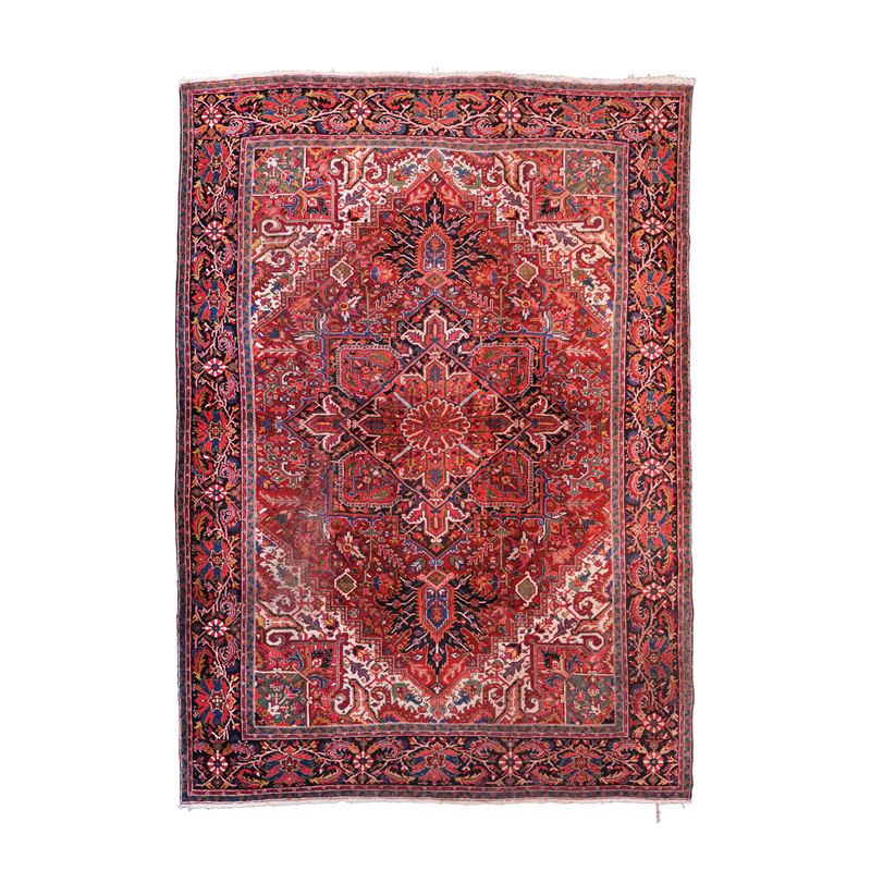 Tappeto Heritz, nord ovest Persia inizio XX secolo  - Asta Tappeti Antichi - Cambi Casa d'Aste