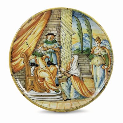 Coppaurbino, Officina dei Patanazzi, Ultimo Quarto del XVI Secolo