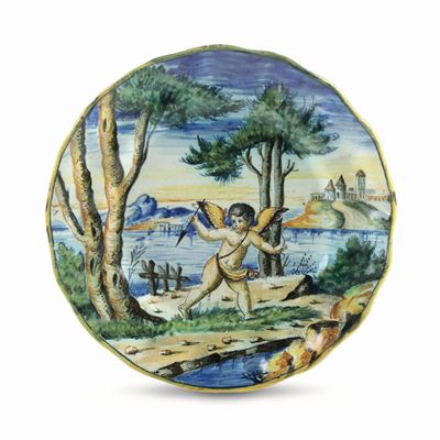 Piattofirenze, Manifattura Cantagalli, 1920 Circa