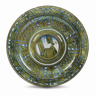 Piatto da Acquarecciaderuta, 1500-1530