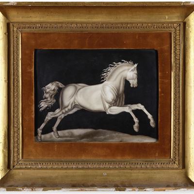 Targa Raffigurante Cavallo, XX Secolo