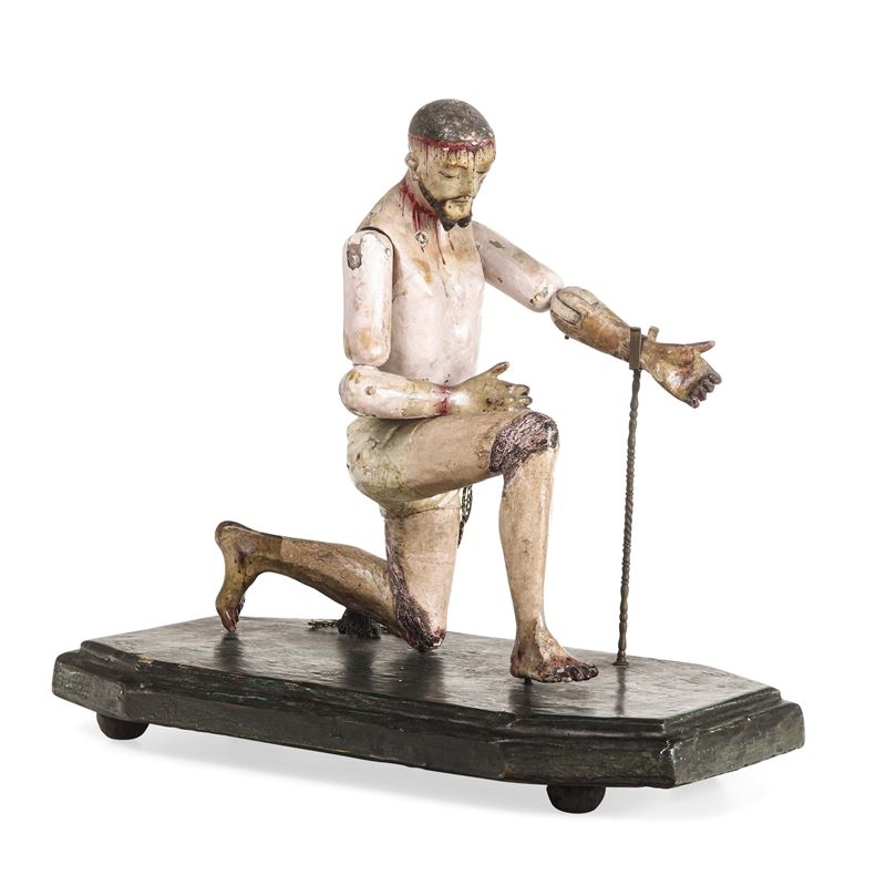 Ecce Homo. Italia meridionale o Spagna, XVII-XVIII secolo  - Auction Sculpture and Works of Art - Cambi Casa d'Aste