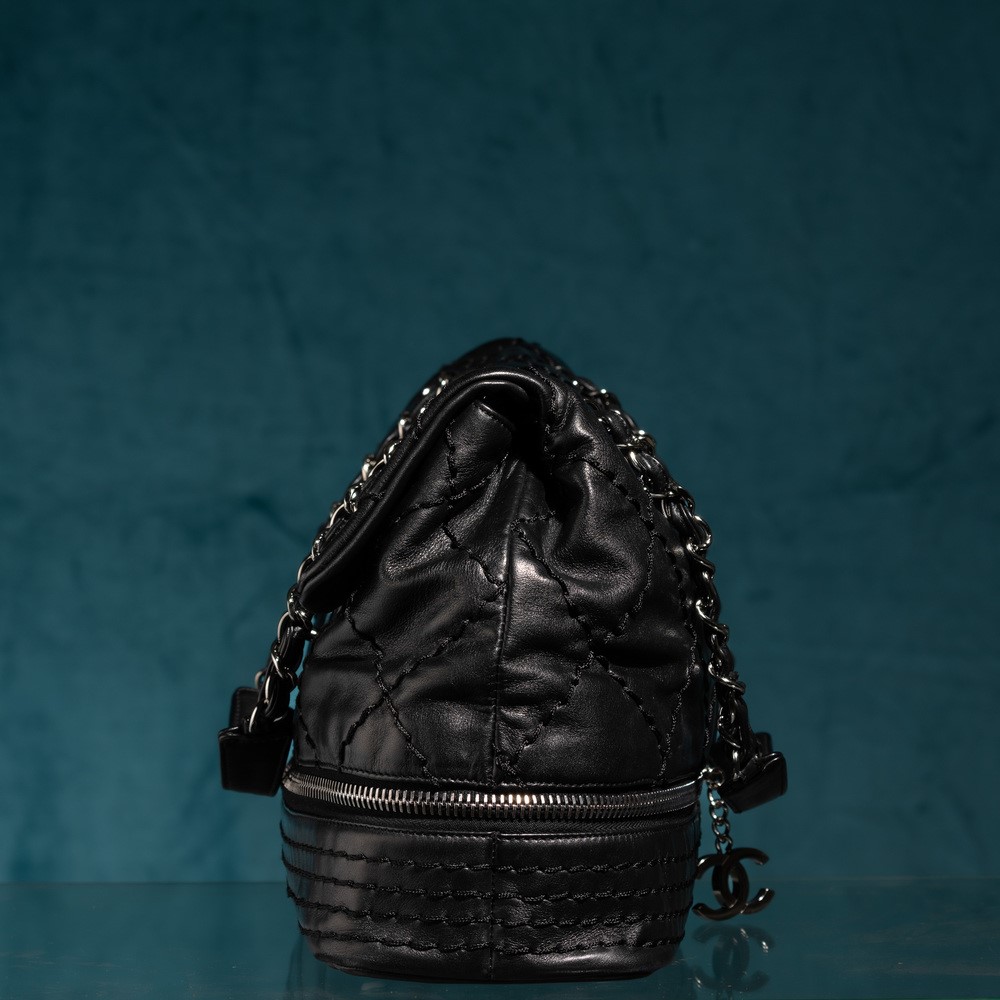 Chanel Timelessein Pelle con Zip, con Dust Bag, Buone Condizioni, con Certificato di Autenticità