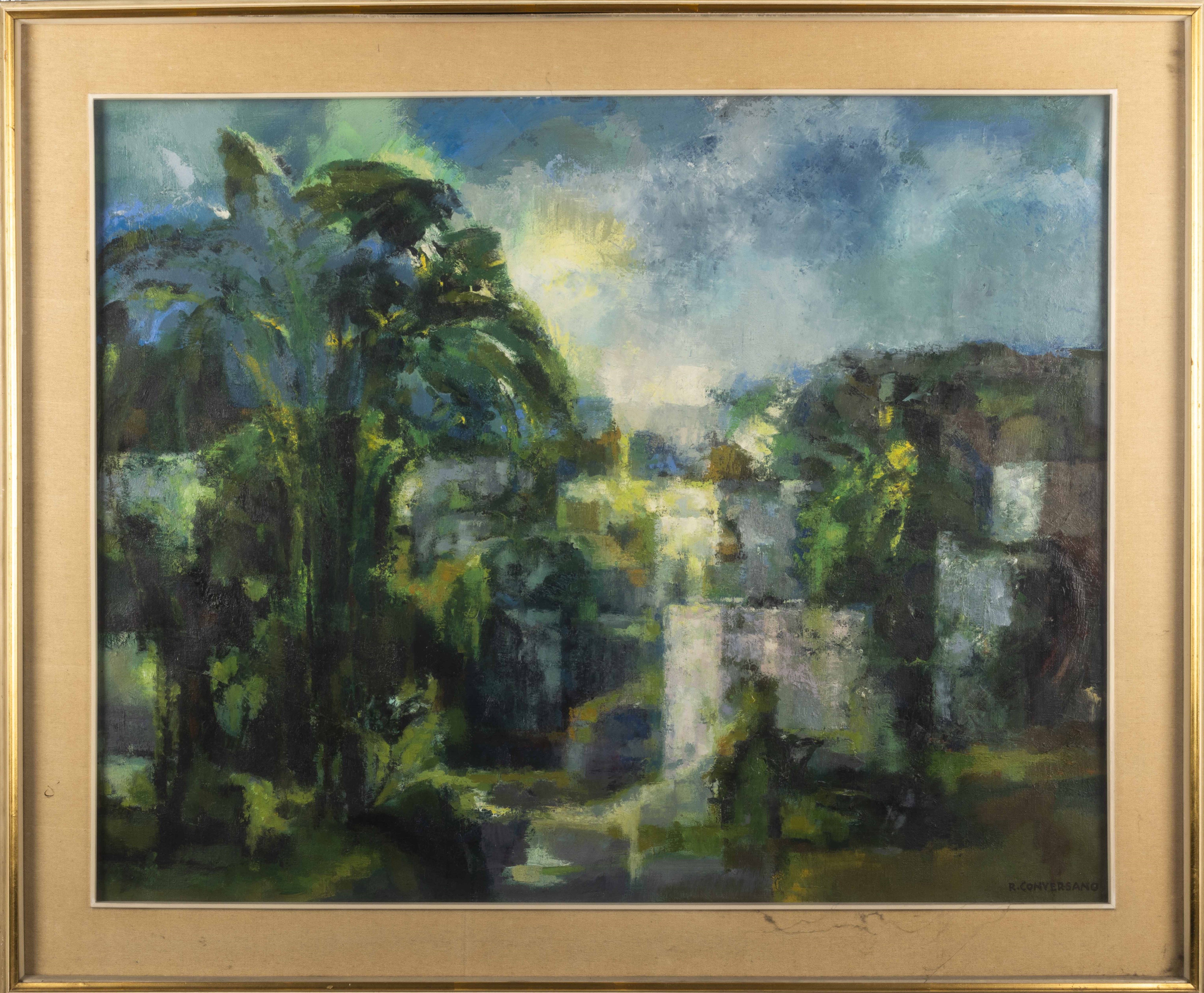 Romano Conversano - Senza Titolo (paesaggio)