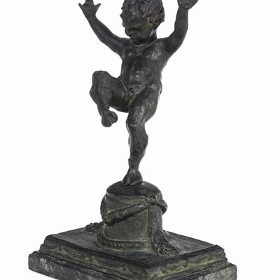 Satirello Danzante. Fonditore del XIX-XX Secolo