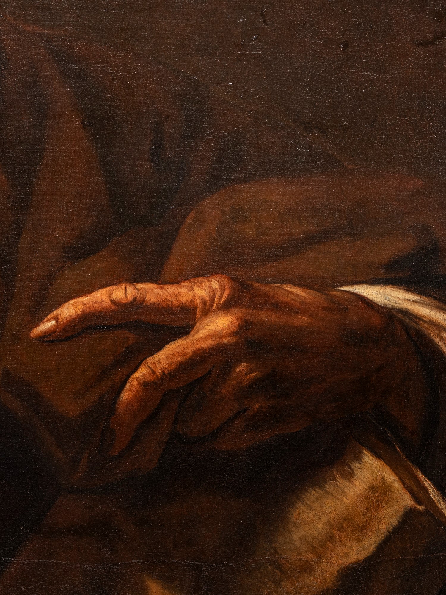 Scuola napoletana del XVII secolo, Ritratto di filosofo, olio su tela