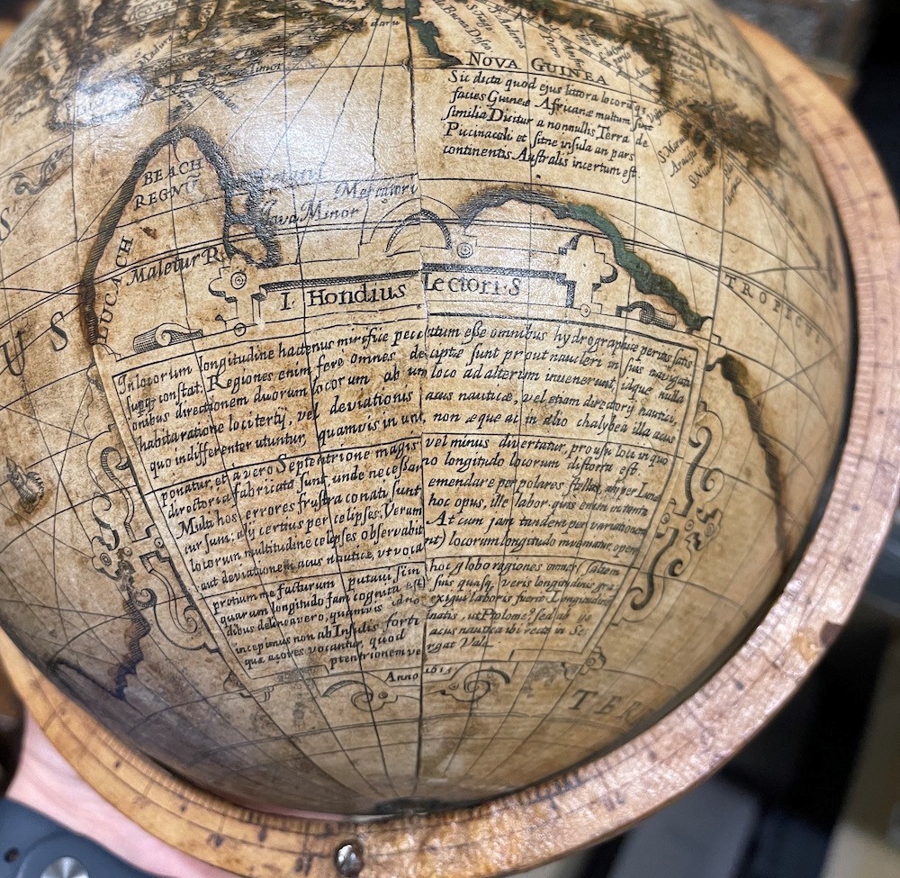 Planisfero Terrestre e Planisfero Celeste. Giuseppe De Rossi su Incisioni di Jodocus Hondius. Rom...
