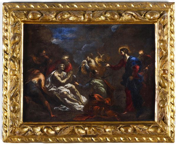 Valerio Castello - Resurrezione di Lazzaro