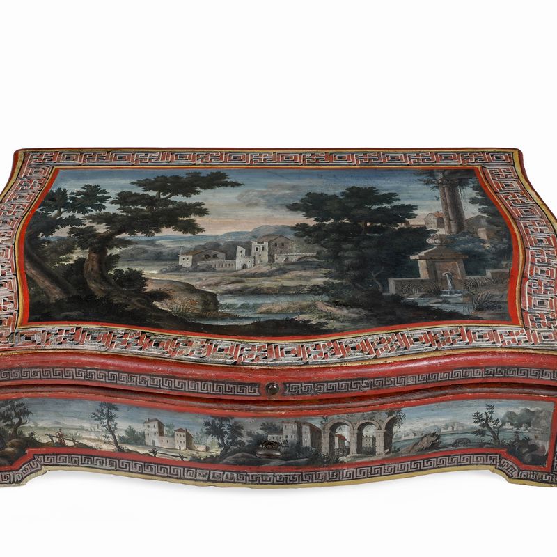 Scatola per Pigmenti. Arte Veneta o Marchigiana del XVIII Secolo