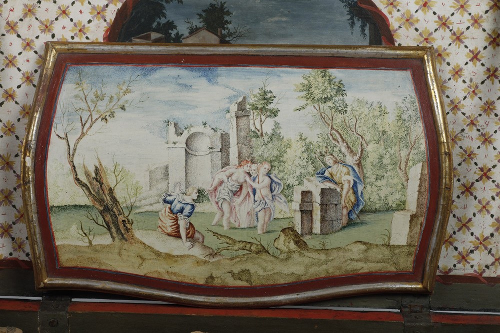 Scatola per Pigmenti. Arte Veneta o Marchigiana del XVIII Secolo
