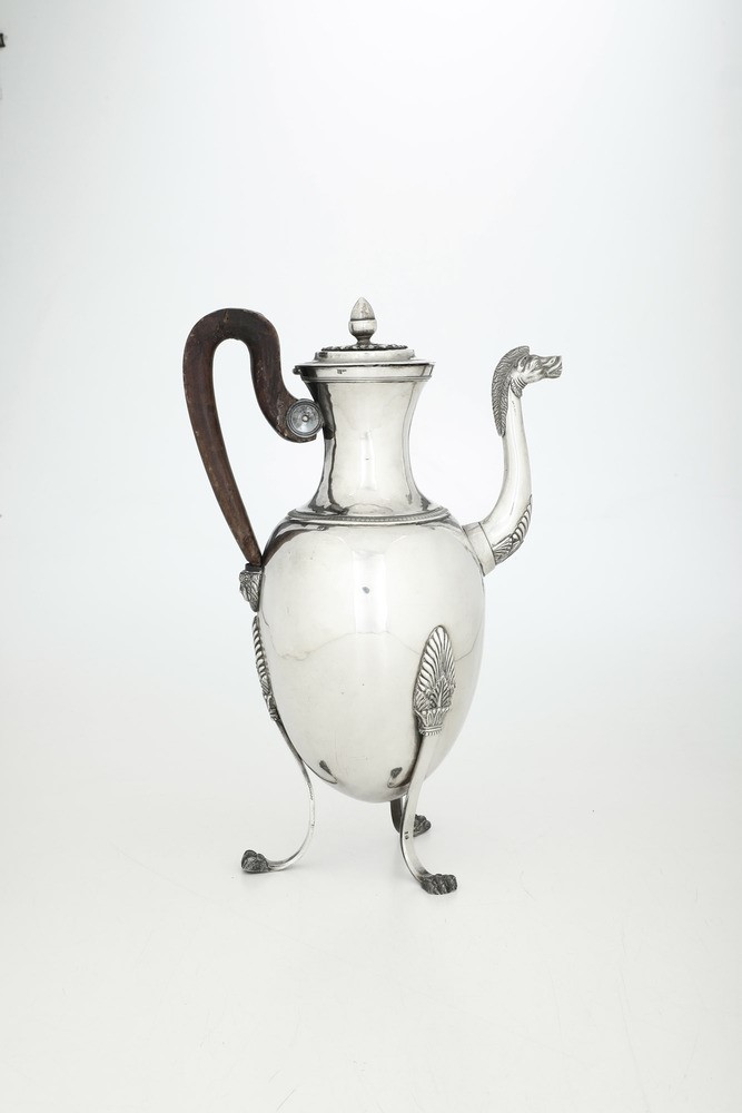 Grande Caffettiera. Genova, Marchio della "torretta" con Datario per L'anno 1825