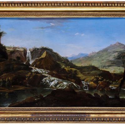 Paesaggio con Cascata