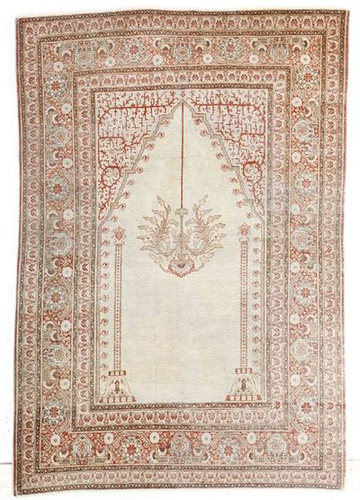 Tappeto a Preghiera Anatolia Inizio XX Secolo