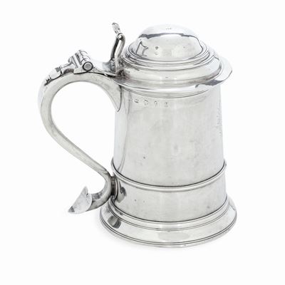 Tankard. Newcastle 1767. Argentiere John Langlands i
