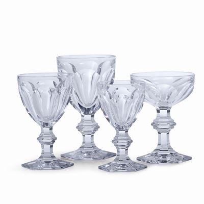 Servizio di Calici “harcourt 1841”francia, Manifattura Baccarat, XX Secolo