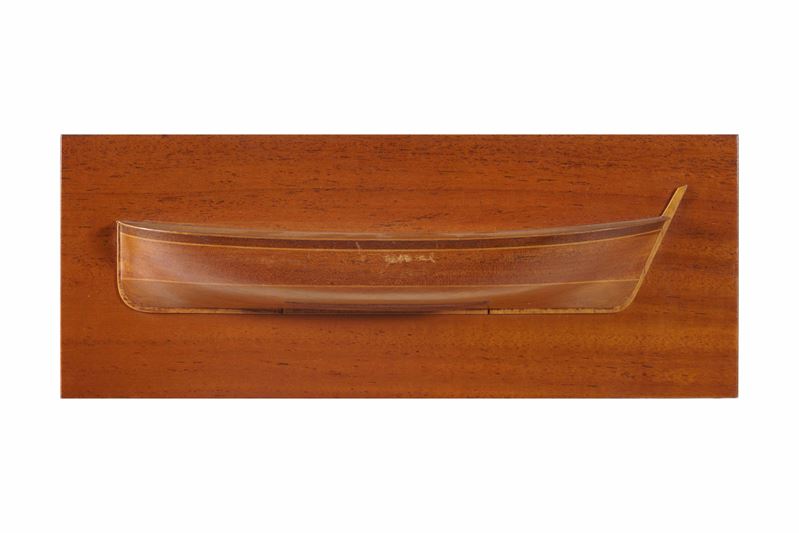 Mezzo scafo in legno. XX secolo  - Auction Maritime Art - Cambi Casa d'Aste