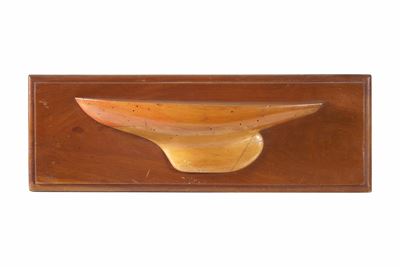 Mezzo Scafo in Legno. Italia XX Secolo