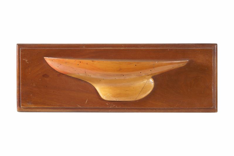 Mezzo scafo in legno. Italia XX secolo  - Auction Maritime Art - Cambi Casa d'Aste