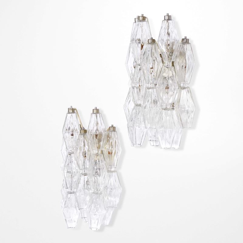 Venini : Due lampade a parete  - Auction Design - Cambi Casa d'Aste