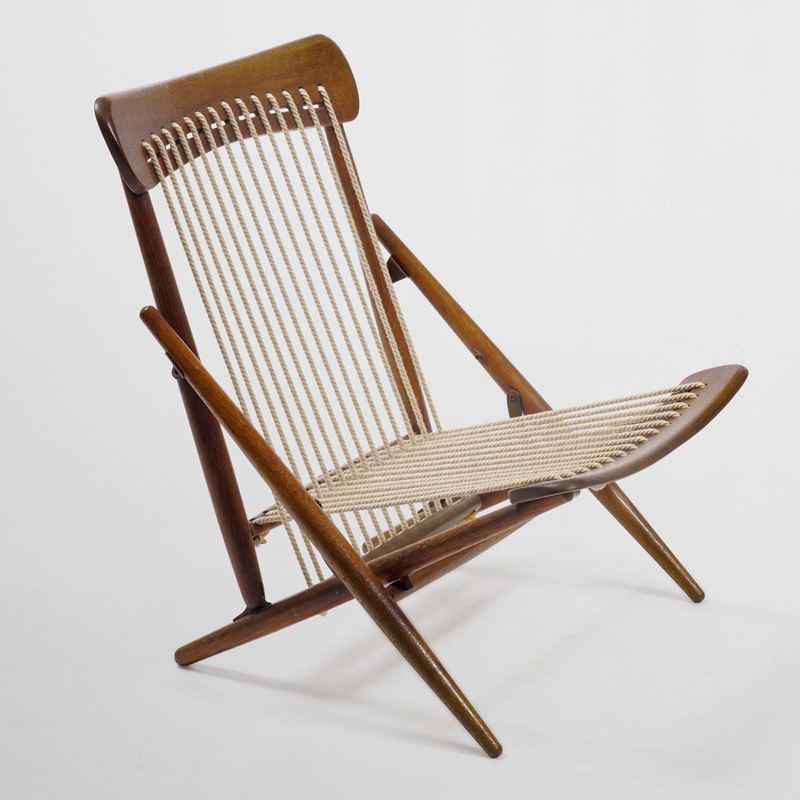 Maruni Mokko : Sedia mod. Rope Chair  - Auction Design - Cambi Casa d'Aste