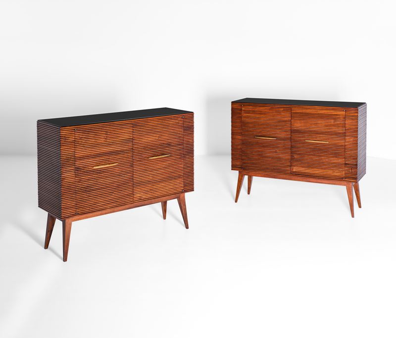 Paolo Buffa : Due mobili contenitore  - Auction Design Properties - Cambi Casa d'Aste