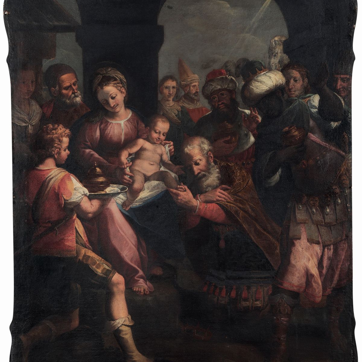 Simone Barabino - Sposalizio della Vergine Adorazione dei Magi