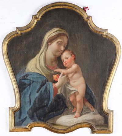 San Luigi Gonzaga Madonna Col Bambino