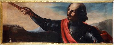 Scuola Italiana del XVII Secolo Figura di Condottiero