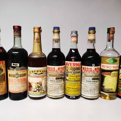 Zucca, Felsina, St. Bernard, S.maria al Monte, Averna, Pietro Martini, Cinzano, Amari