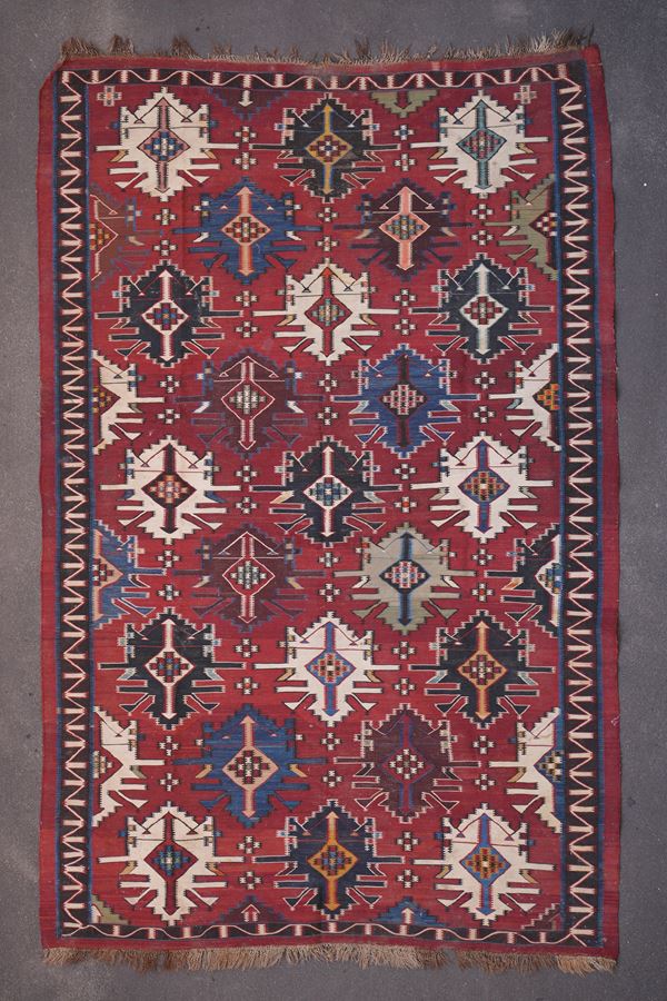 Kilim Caucaso fine XIX inizio XX secolo