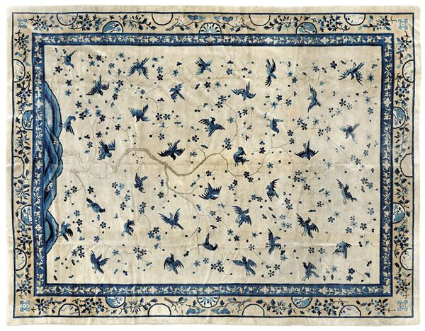 Tappeto Pechino, Cina fine XIX secolo