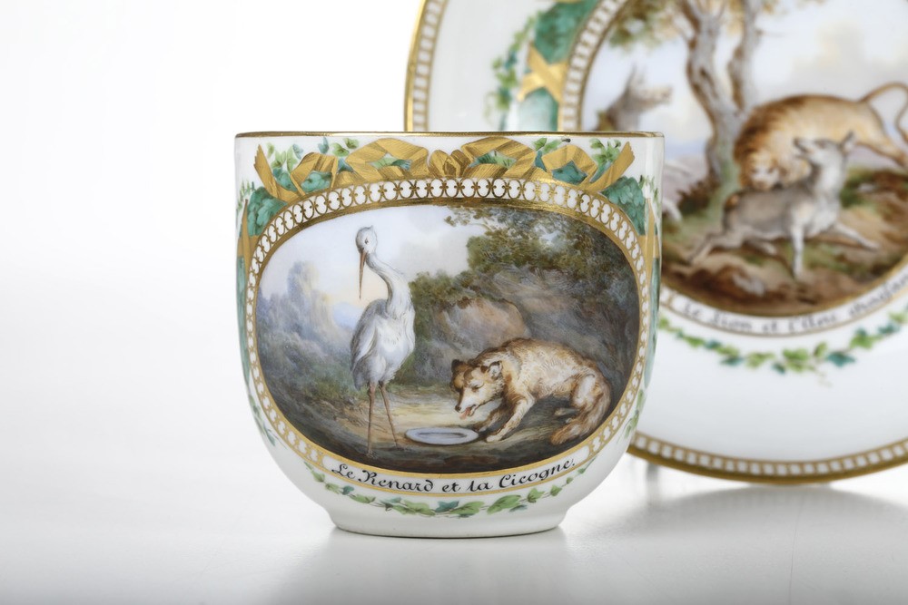 Tazza con Piattinomeissen, 1770-1780 Circa