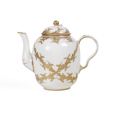 Teiera.parigi, Clignancourt, Manifattura di Monsieur Comte De Provence, 1771-1775 Circa.
