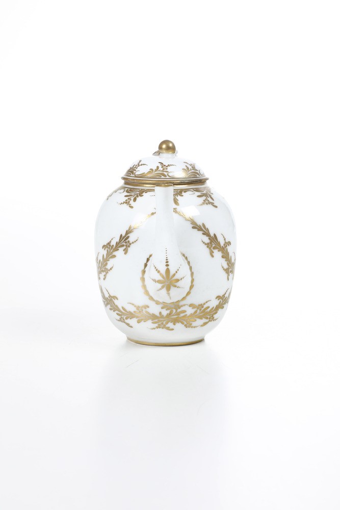 Teiera.parigi, Clignancourt, Manifattura di Monsieur Comte De Provence, 1771-1775 Circa.