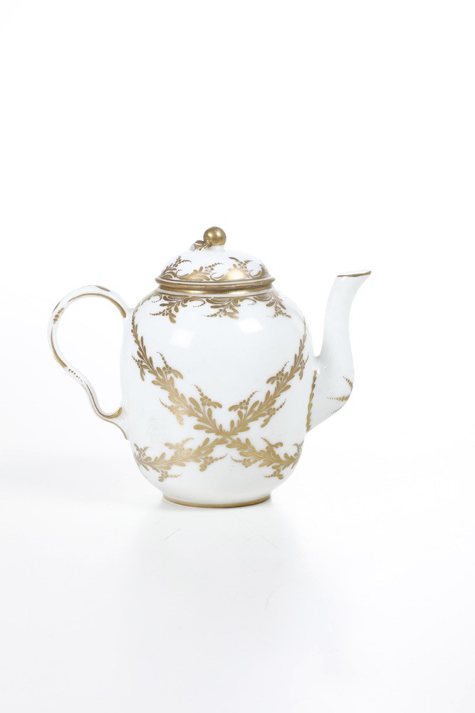 Teiera.parigi, Clignancourt, Manifattura di Monsieur Comte De Provence, 1771-1775 Circa.