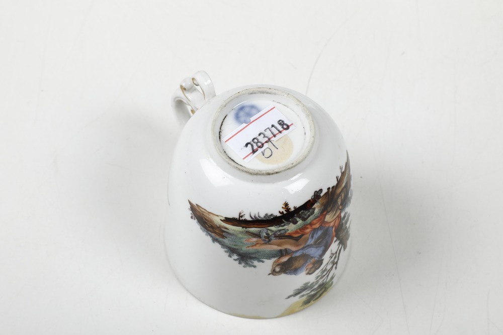 Tazza con Piattino Germania, Manifattura di Höchst, 1770 Circa